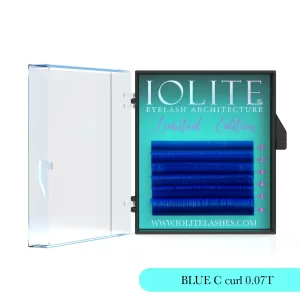 Blue-C-Curl-7t-Mix2-Color-Eyelash-Extension-IBC7T
