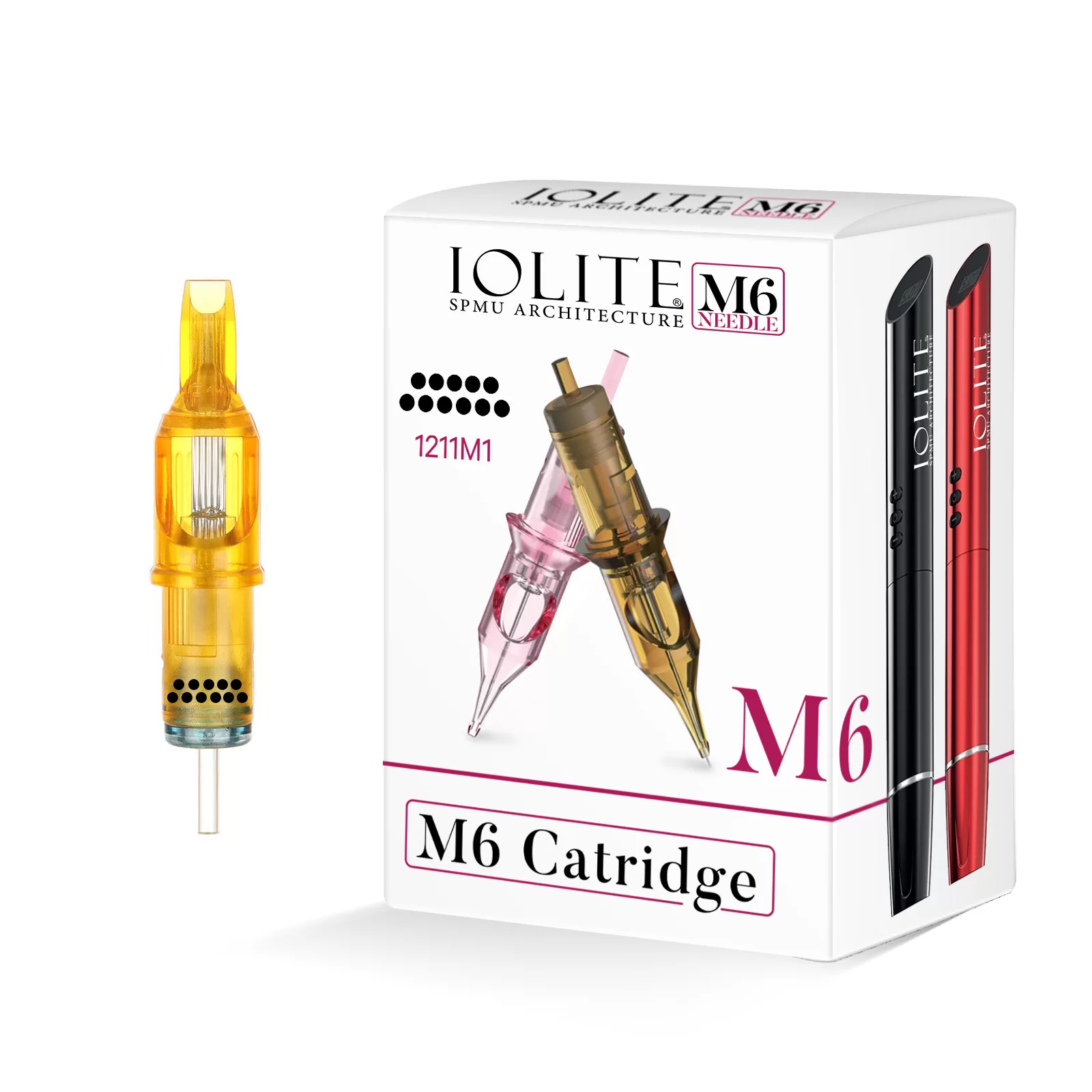 1211mi.jpg M6 Tattoo Cartridge Needles 1211M1