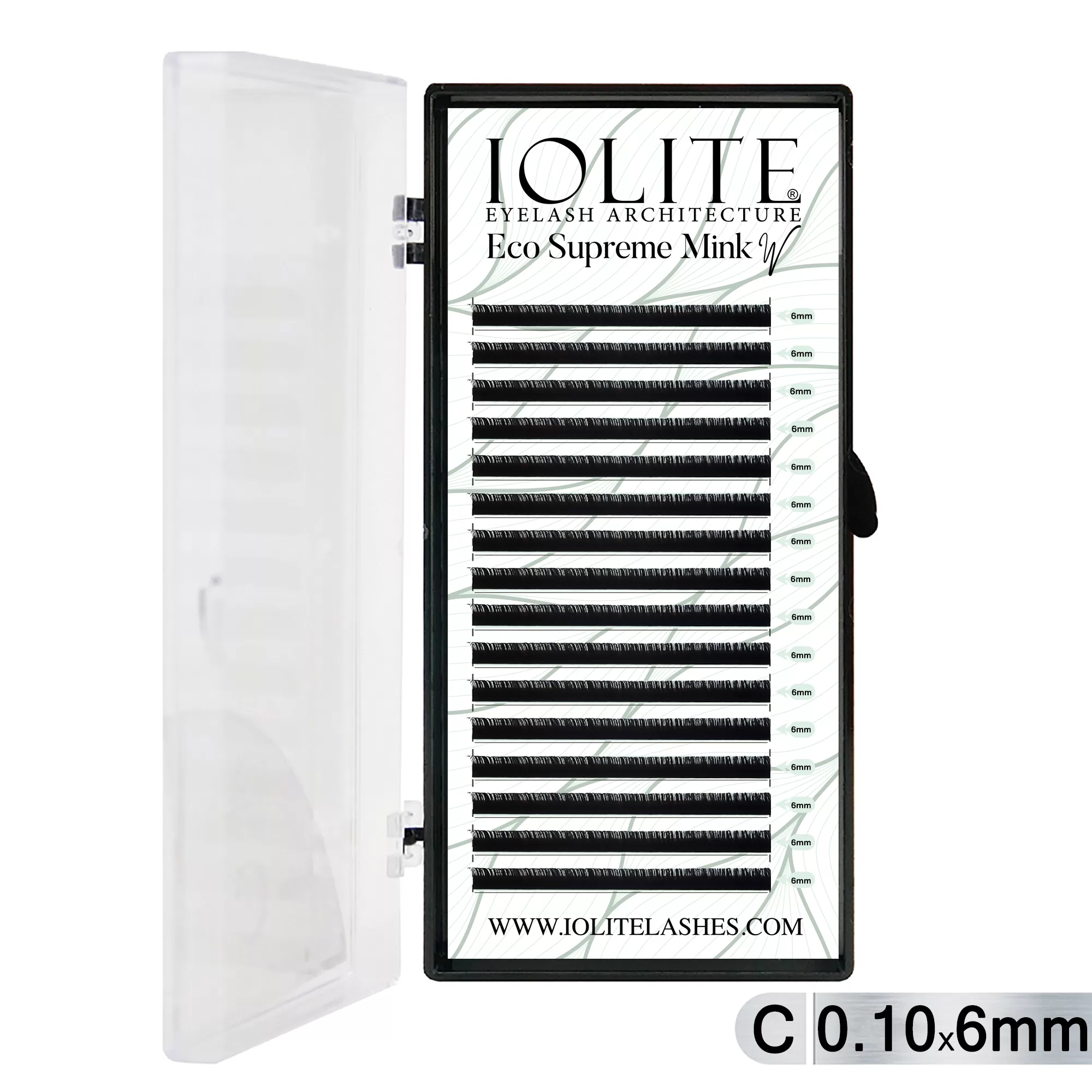 10T-06mm Eco Supreme Mink W Eyelash-C Curl 10T