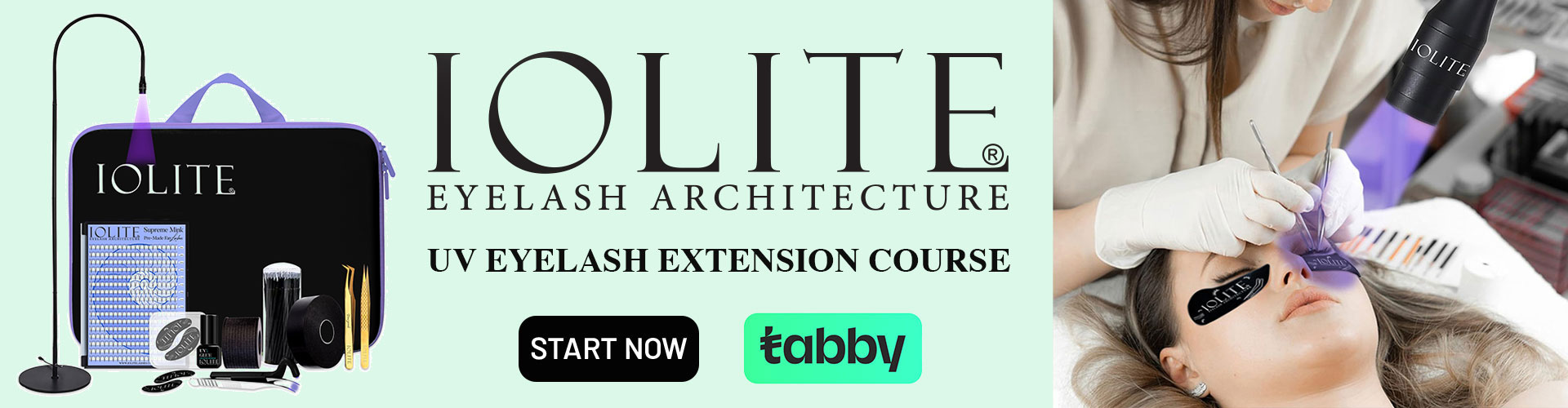 uv lash extension beginners course banner