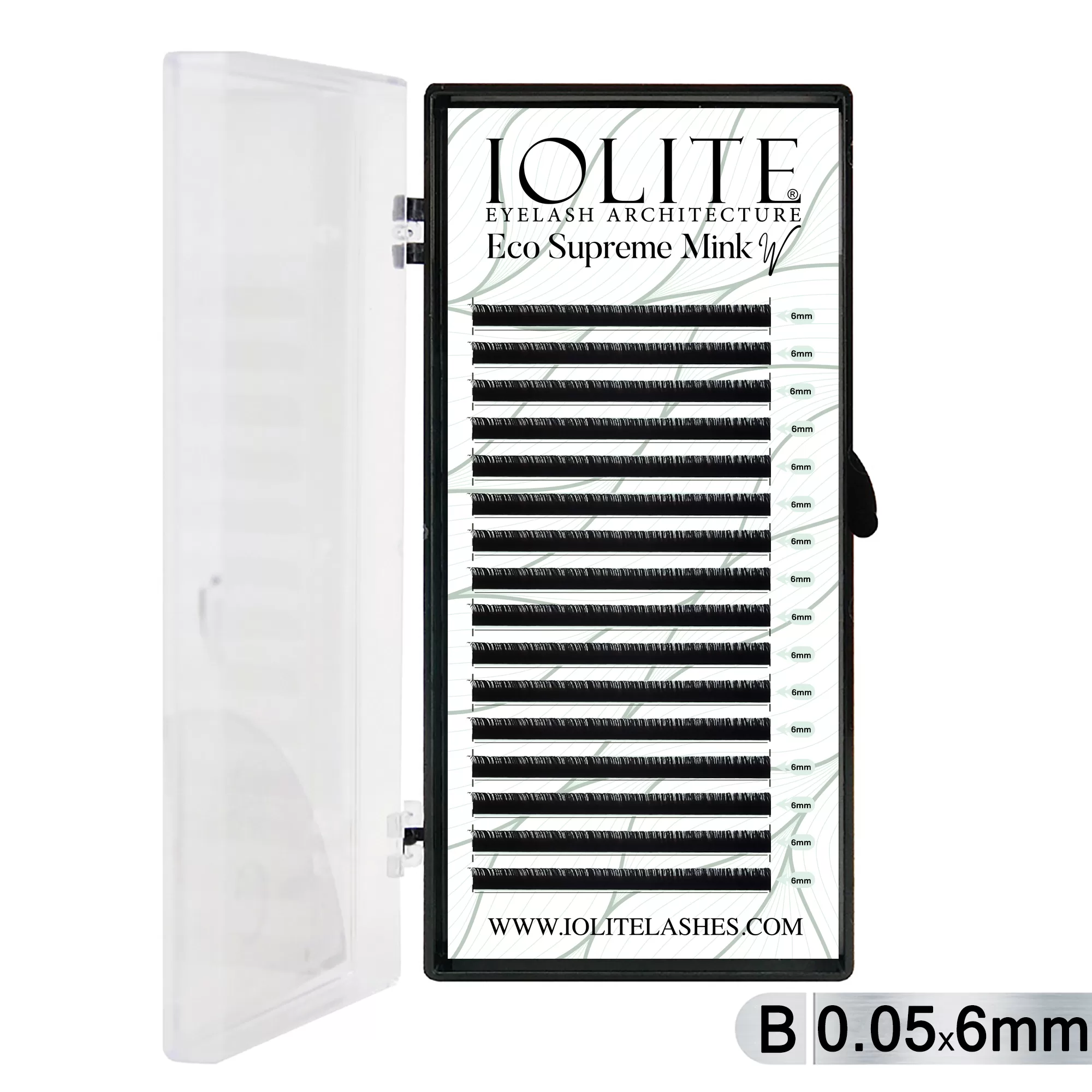 5T-06mm Eco Supreme Mink W Eyelash-B Curl 5T