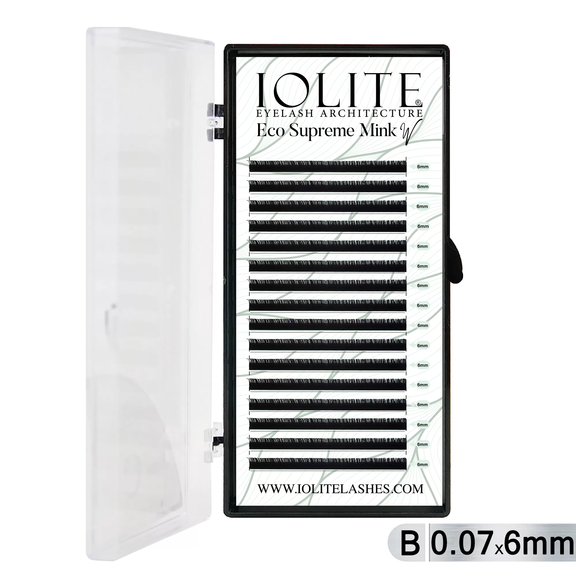 7T-06mm Eco Supreme Mink W Eyelash-B Curl 7T