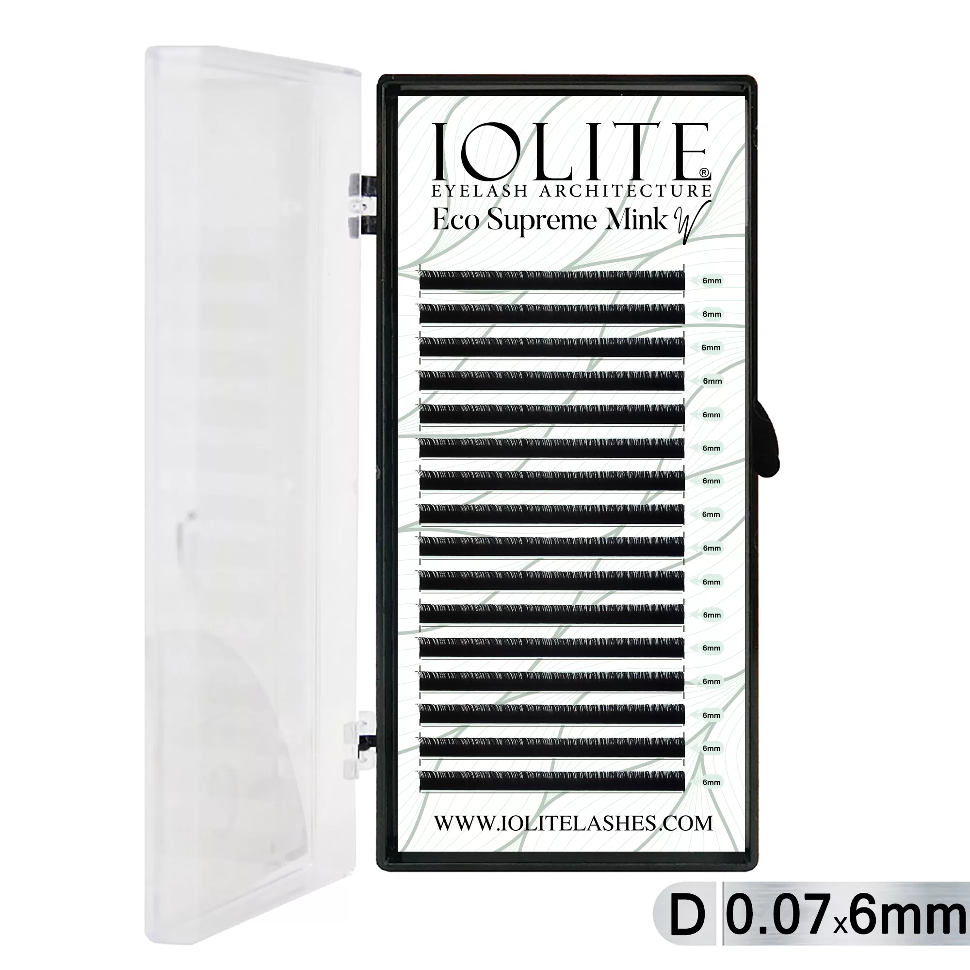 7T-06mm Eco Supreme Mink W Eyelash-D Curl 7T