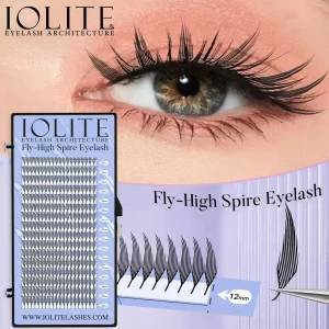 fly high spire eyelashes- esy to pick lashes for eyelash extensions in Dubai