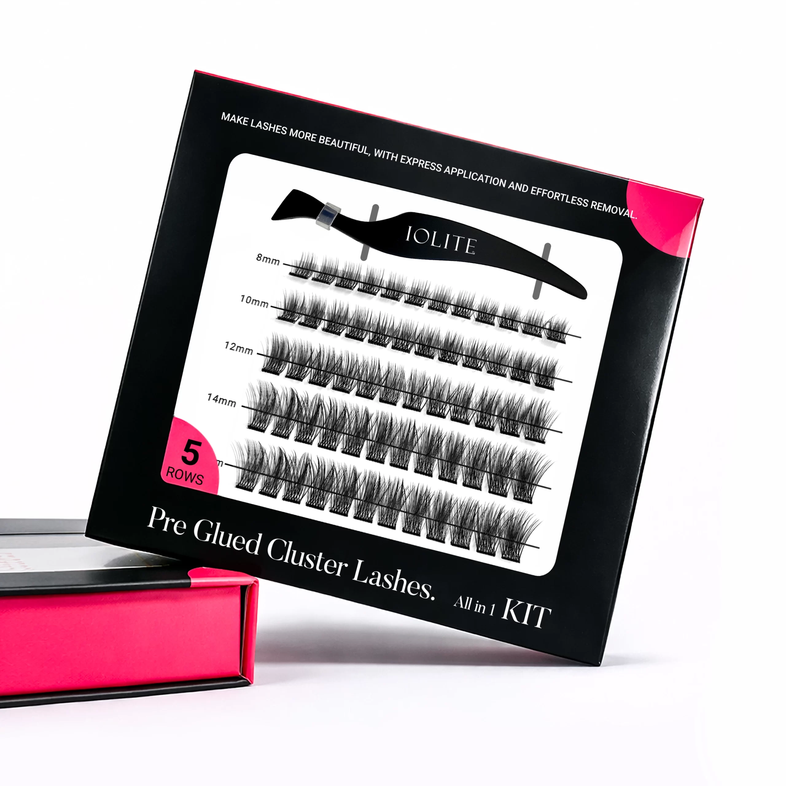 NATURAL-MINK- BPDD02 Natural Mink Cluster Lashes