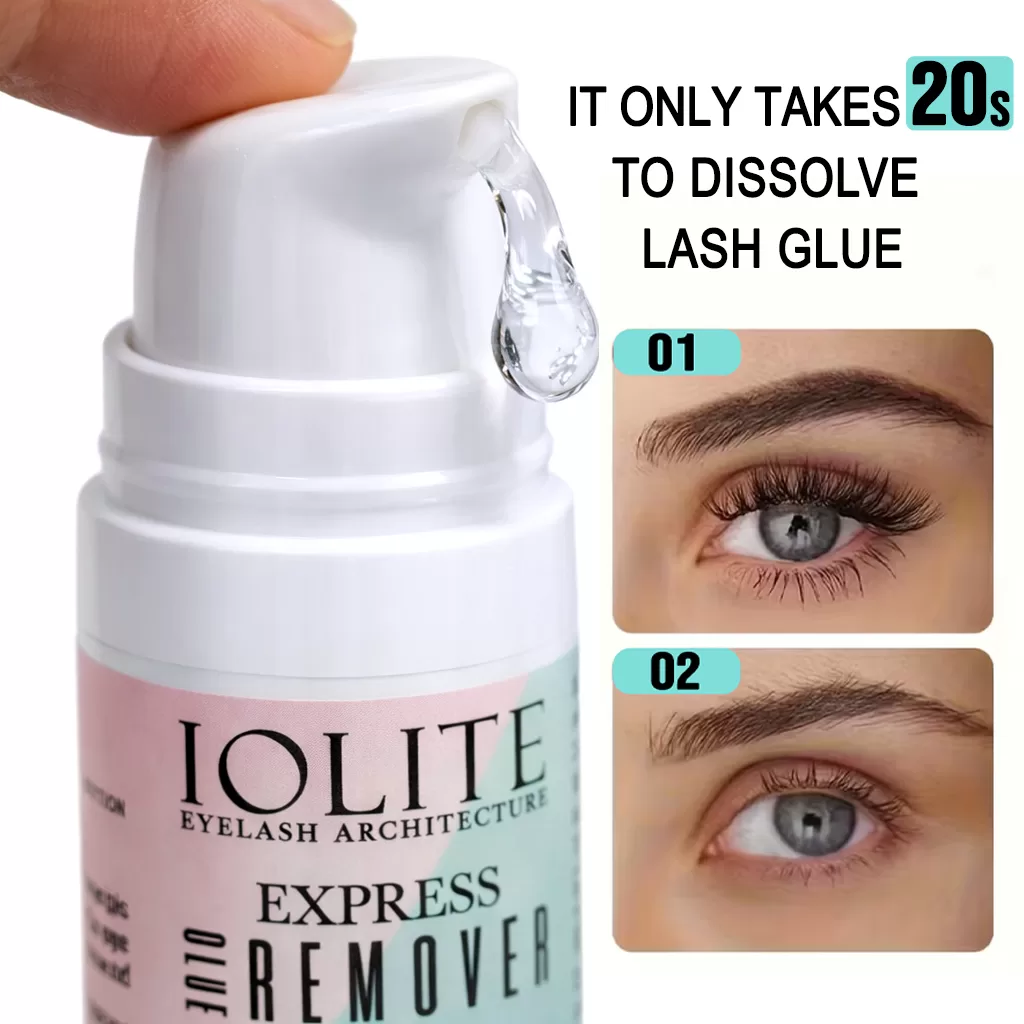 lash-glue-remover-gel-type-00 Iolite Express Gel Remover 15ml | Dissolves Lash Glue in 20 Seconds